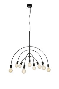 LAVELLO Pendant 9L Black 108288 Markslojd