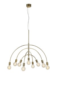 LAVELLO Pendant 9L Brass 108289 Markslojd
