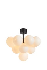 MERLOT Plafon 13L Czarna/Biała 107913 Markslojd