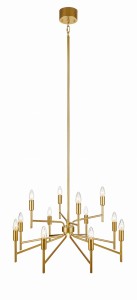 REGENT Wisząca 12L Złoto Malowane 108106 Markslojd