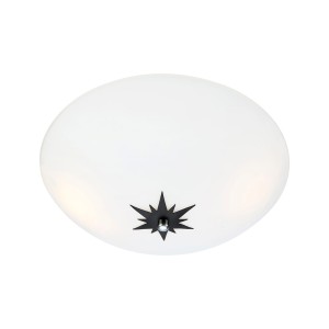 ROSE Plafond 35cm White/Black 108207 Markslojd