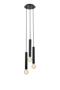SENCILLO Pendant Round 3L Black 108435 Markslojd