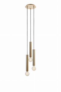 SENCILLO Pendant Round 3L Brass 108436 Markslojd