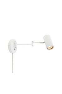 COSTILLA Wall Flex Arm 1L White/Satin Nickel 108461 Markslojd