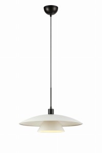 MILLINGE Pendant 1L Matt White/Black 108430 Markslojd