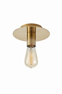 PIATTO Ceiling 1L Dark Brass 108541 Markslojd