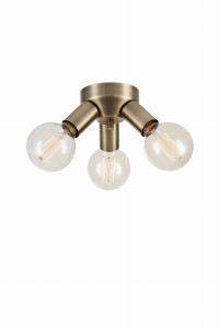 MAZZO Ceiling 3L Antique Brass 108550 Markslojd