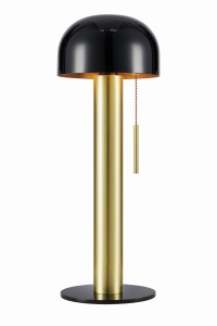 COSTA Table 1L Black/Brushed brass 108576 Markslojd