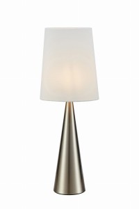 CONUS Table 1L Satin Nickel/Offwhite 108624 Markslojd