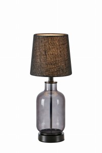 COSTERO Table 1L 43cm Smoke/Black 108695 Markslojd