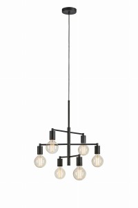 CIELO Pendant 6L Sandy Black 108717 Markslojd