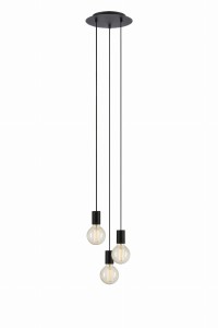 CIELO Pendant 3L Round Sandy Black 108733 Markslojd