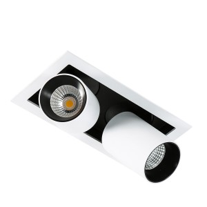 Mercanta Double 4000K GL7117-2/12W 4000K WH+BL Italux