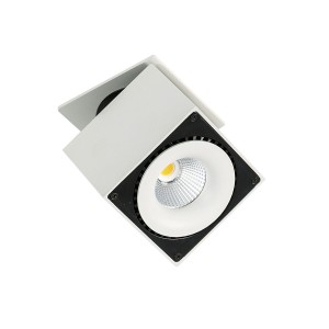 Sevilla Square Recessed 3000K SL7562/28W 3000K WH+BL Italux