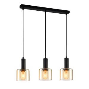 Santia PND-65342-3-BK+AMB Italux