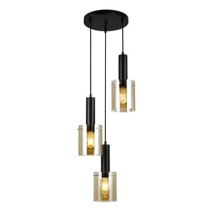 Sardo PND-5581-3A-BK+AMB Italux