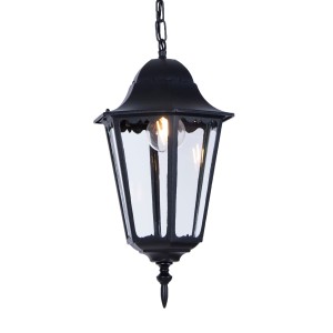 Lampa ogrodowa wisząca K-5006H CZARNY z serii LOZANA Kaja Lighting