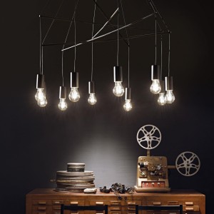 POP NERO SP10 czarna 158860 Ideal lux