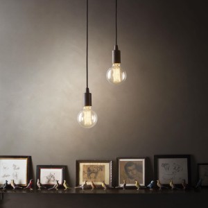EDISON SP1 NERO czarna 113319 Ideal lux