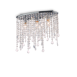 RAIN PL3 chrom 008370 Ideal lux