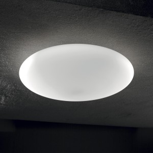 SMARTIES BIANCO PL2 D40 biały 032047 Ideal lux