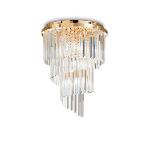 CARLTON PL12 złota 213507 Ideal lux