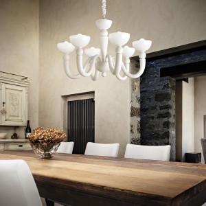 BON BON SP6 BIANCO biała 093994 Ideal lux