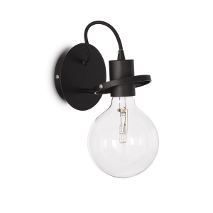 RADIO AP1 NERO czarny 119502 Ideal lux