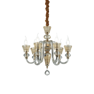 STRAUSS SP6 złota 140605 Ideal lux