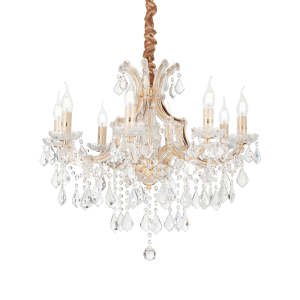 NAPOLEON SP8 ORO złota 167398 Ideal lux