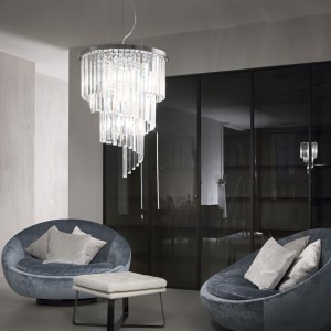 CARLTON SP12 CROMO chrom 166247 Ideal lux