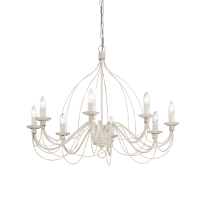 CORTE SP8 BIANCO ANTICO antyczna biel 005898 Ideal lux