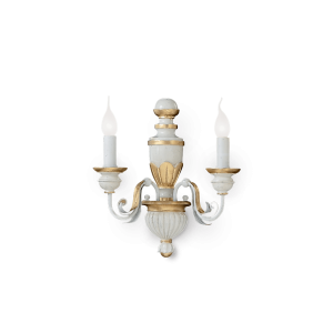 FIRENZE AP2 BIANCO ANTICO antyczna biel 012902 Ideal lux