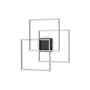 FRAME PL QUADRATO NERO 270678 Ideal lux