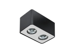 Lampa sufitowa NINO 2 BLACK/ALUMINIUM AZ1385 Azzardo