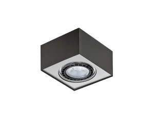 Lampa sufitowa PAULO 1 12V BLACK/ALU AZ1258 Azzardo