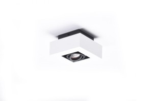 Lampa sufitowa NIKEA 1 GU10 WH/BK AZ4430 Azzardo