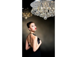 Lampa sufitowa / plafon BOLLA 38 złota AZ3083 Azzardo