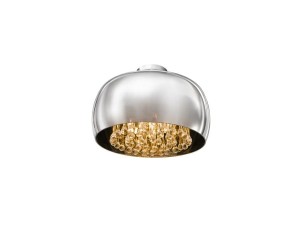 Lampa sufitowa / plafon BURN 2 chrom / kryształ AZ0700 Azzardo