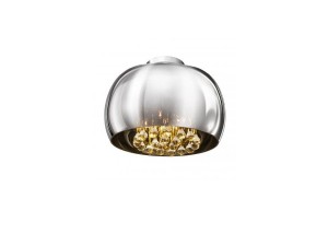 Lampa sufitowa / plafon BURN chrom / kryształ AZ0699 Azzardo
