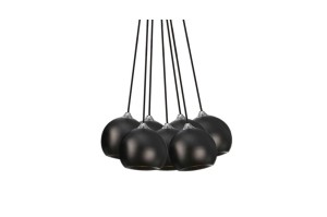 Lampa wisząca GULIA 7 czarna AZ0635 Azzardo