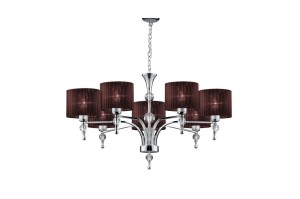 Lampa wisząca IMPRESS 7 brązowa AZ2902 Azzardo