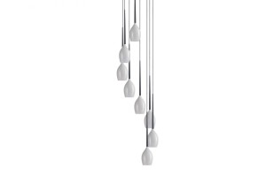 Lampa wisząca IZZA 8 biała AZ0160 Azzardo