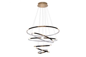 LAMPA WISZĄCA WHEEL 6 LONG DIMM GOLD AZ2921 Azzardo