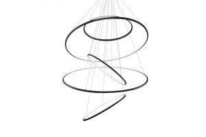 LAMPA WISZĄCA WHEEL XXL BLACK AZ3137 Azzardo