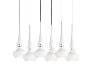 LAMPA WISZĄCA TASOS 6 WHITE AZ1883 Azzardo