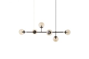 LAMPA WISZĄCA HELIOS 6 BK AZ4698 Azzardo