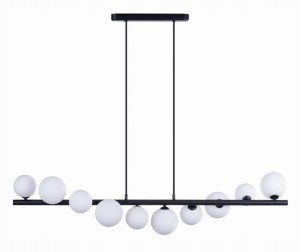 LAMPA WISZĄCA SYBILLA 10 PENDANT BK AZ4404 Azzardo