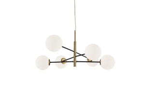 LAMPA WISZĄCA OVIEDO 6 GO/BK AZ4421 Azzardo