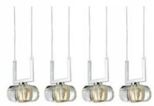 LAMPA WISZĄCA RUBIC 4A AZ0494 Azzardo